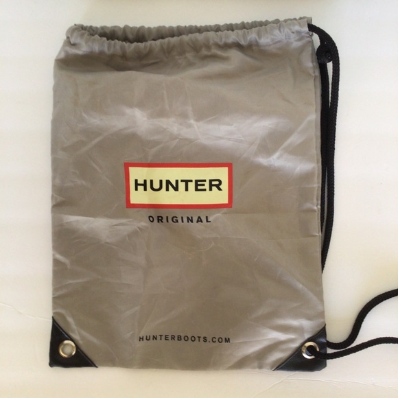 HUNTER BOOTS SACK PACK NYLON DRAWSTRING BAG - Picture 3 of 6